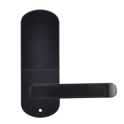 Замок біометричний автономний Trinix TRL-5107BTF Black Left з Bluetooth, зчитувачем відбитків пальців і карт Mifare