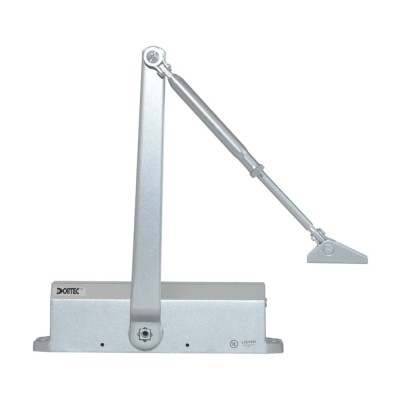 Дверной доводчик Dortec DT-516H Silver с фиксацией дверей в открытом положении