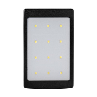 Повербанк с солнечной панелью 10000mAh Power Bank Kraft KPB-1012SL Black LED-фонарь Повербанк с солнечной панелью 10000mAh Power Bank Kraft KPB-1012SL Black LED-фонарь