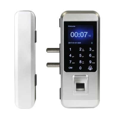 Замок биометрический автономный на стеклянную дверь Trinix TRL-3304BG со считывателем отпечатков пальцев и карт EM-Marine Замок биометрический автономный на стеклянную дверь Trinix TRL-3304BG со считывателем отпечатков пальцев и карт EM-Marine