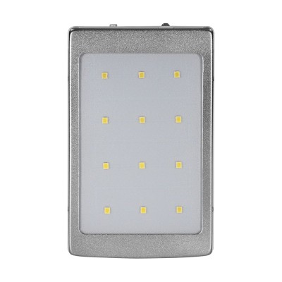 Повербанк с солнечной панелью 10000mAh Power Bank Kraft KPB-1012SL Silver LED-фонарь Повербанк с солнечной панелью 10000mAh Power Bank Kraft KPB-1012SL Silver LED-фонарь