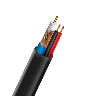 Кабель коаксиальный RG-59+2*0.5 CU 0.8mm Outdoor ОS-структура Trinix 305m Кабель коаксиальный RG-59+2*0.5 CU 0.8mm Outdoor ОS-структура Trinix 305m