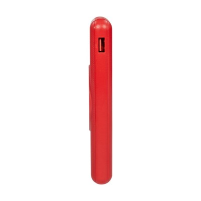 Повербанк 10000mAh Power Bank Kraft KPB-1110W Red беспроводная зарядка Повербанк 10000mAh Power Bank Kraft KPB-1110W Red беспроводная зарядка