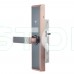 Замок біометричний автономний Trinix TRL-5109BTF Red Bronze Left з Bluetooth, зчитувачем відбитків пальців і карт Mifare