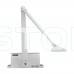 Дверной доводчик Dortec DT-62H White с фиксацией дверей в открытом положении