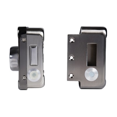 Замок біометричний автономний Trinix TRL-5201BTFW Black Right з Bluetooth, зчитувачем відбитків пальців і карт Mifare