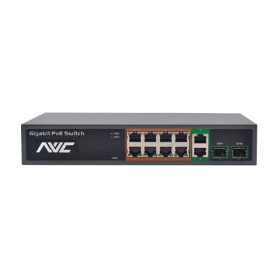 PoE-комутатор 10-портовий NVC-1008GSR PoE-комутатор 10-портовий NVC-1008GSR