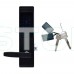 Замок электромеханический автономный Trinix TRL-5102BT Black Right с Bluetooth и считывателем Mifare