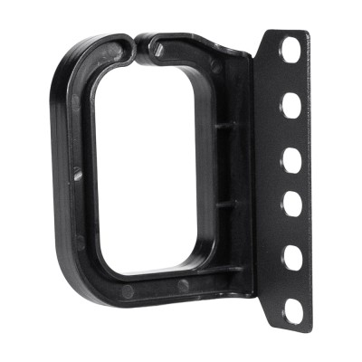 Кабельный организатор-кольцо Trinix TRX-2U/CM-R Black для коммутационного шкафа 19"