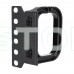 Кабельний організатор-кільце Trinix TRX-2U/CM-R Black для комутаційної шафи 19"