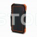 Повербанк с солнечной панелью 20000mAh Power Bank Kraft TPB-1820SLP Orange беспроводная зарядка 18W QC2.0 LED-фонарь
