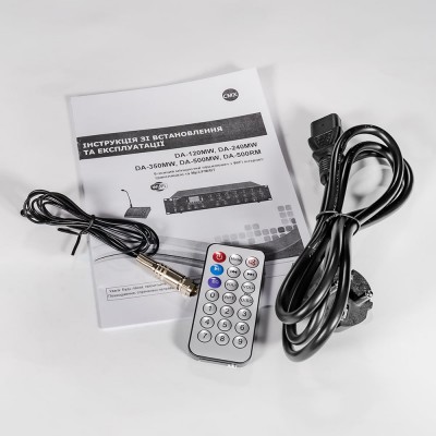 Микширующий усилитель CMX DA-500MW, 6 зон, Wi-Fi, 19'' Микширующий усилитель CMX DA-500MW, 6 зон, Wi-Fi, 19''