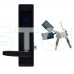 Замок электромеханический автономный Trinix TRL-5102BT Black Left с Bluetooth и считывателем Mifare