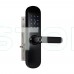 Замок біометричний автономний Trinix TRL-5103BTF Black Right з Bluetooth, зчитувачем відбитків пальців і карт Mifare