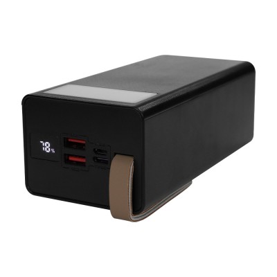Повербанк 40000mAh Power Bank Kraft KPB-2340FCL Black 22.5W QC3.0 LED-фонарь Повербанк 40000mAh Power Bank Kraft KPB-2340FCL Black 22.5W QC3.0 LED-фонарь
