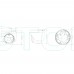 Тепловізійна IP-відеокамера 5Mp TVT TD-5525E1-VT(7/PE) f=8mm, thermal 256x192 f=7mm