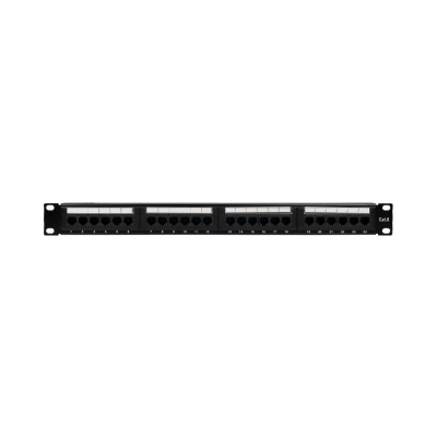 Патч-панель 24 порта NVC-PN-01/24 CAT5/CAT6 19" 1U неэкранированная, с задним организатором кабеля Патч-панель 24 порта NVC-PN-01/24 CAT5/CAT6 19" 1U неэкранированная, с задним организатором кабеля