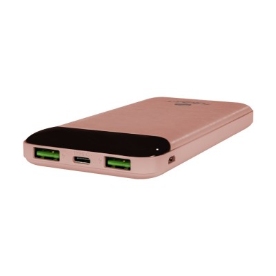Повербанк 10000mAh Power Bank Kraft KPB-2010FC Pink 22.5W QC3.0 Повербанк 10000mAh Power Bank Kraft KPB-2010FC Pink 22.5W QC3.0