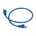 Патч-корд сетевой Trinix UTP, RJ-45, CAT.5 2m Blue