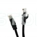 Патч-корд сетевой Trinix UTP, RJ-45, CAT.5 3m Black