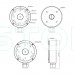 Коробка розподільна TVT TD-YXH0302 Коробка розподільна TVT TD-YXH0302