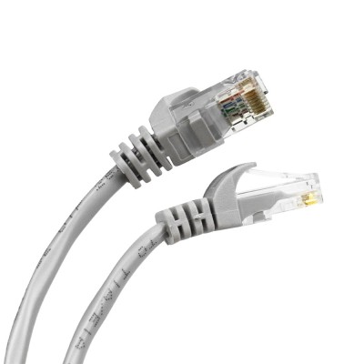 Патч-корд мережевий Trinix UTP, RJ-45, CAT.5 20m Gray Патч-корд мережевий Trinix UTP, RJ-45, CAT.5 20m Gray