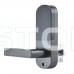 Замок біометричний автономний Trinix TRL-5107BTF Black Right з Bluetooth, зчитувачем відбитків пальців і карт Mifare