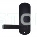 Замок біометричний автономний Trinix TRL-5107BTF Black Right з Bluetooth, зчитувачем відбитків пальців і карт Mifare