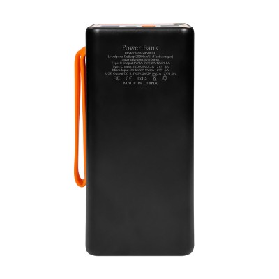 Повербанк 50000mAh Power Bank Kraft KPB-2450FCL Black 22.5W QC3.0 LED-фонарь Повербанк 50000mAh Power Bank Kraft KPB-2450FCL Black 22.5W QC3.0 LED-фонарь