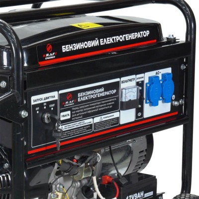 Генератор бензиновый 5 кВт Kraft KRF-5500 GE Генератор бензиновый 5 кВт Kraft KRF-5500 GE
