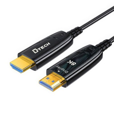 Кабель оптический HDMI 2.1 50m Dtech DT-HOF8050 Кабель оптический HDMI 2.1 50m Dtech DT-HOF8050