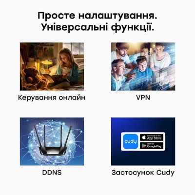 WiFi Mesh 4G LTE-маршрутизатор Cudy LT400 CAT4 N300 WiFi Mesh 4G LTE-маршрутизатор Cudy LT400 CAT4 N300
