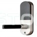 Замок біометричний автономний Trinix TRL-5107BTF Silver Right з Bluetooth, зчитувачем відбитків пальців і карт Mifare