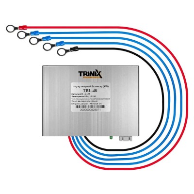 Комплект резервного питания: гибридный инвертор на 5kW Kraft из АКБ 12В Trinix 12V 100Ah AGM 4 шт.