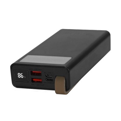 Повербанк 20000mAh Power Bank Kraft KPB-2320FCL Black 22.5W QC3.0 LED-фонарь Повербанк 20000mAh Power Bank Kraft KPB-2320FCL Black 22.5W QC3.0 LED-фонарь