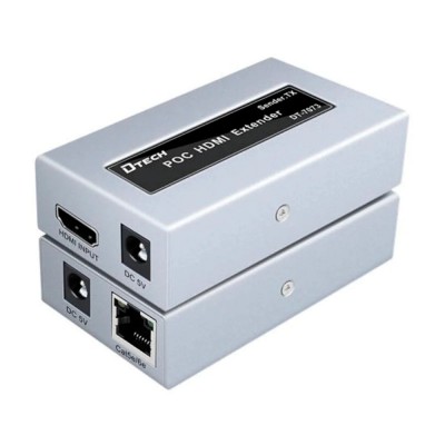 Удлинитель видеосигнала HDMI 50m Dtech DT-7073 Удлинитель видеосигнала HDMI 50m Dtech DT-7073